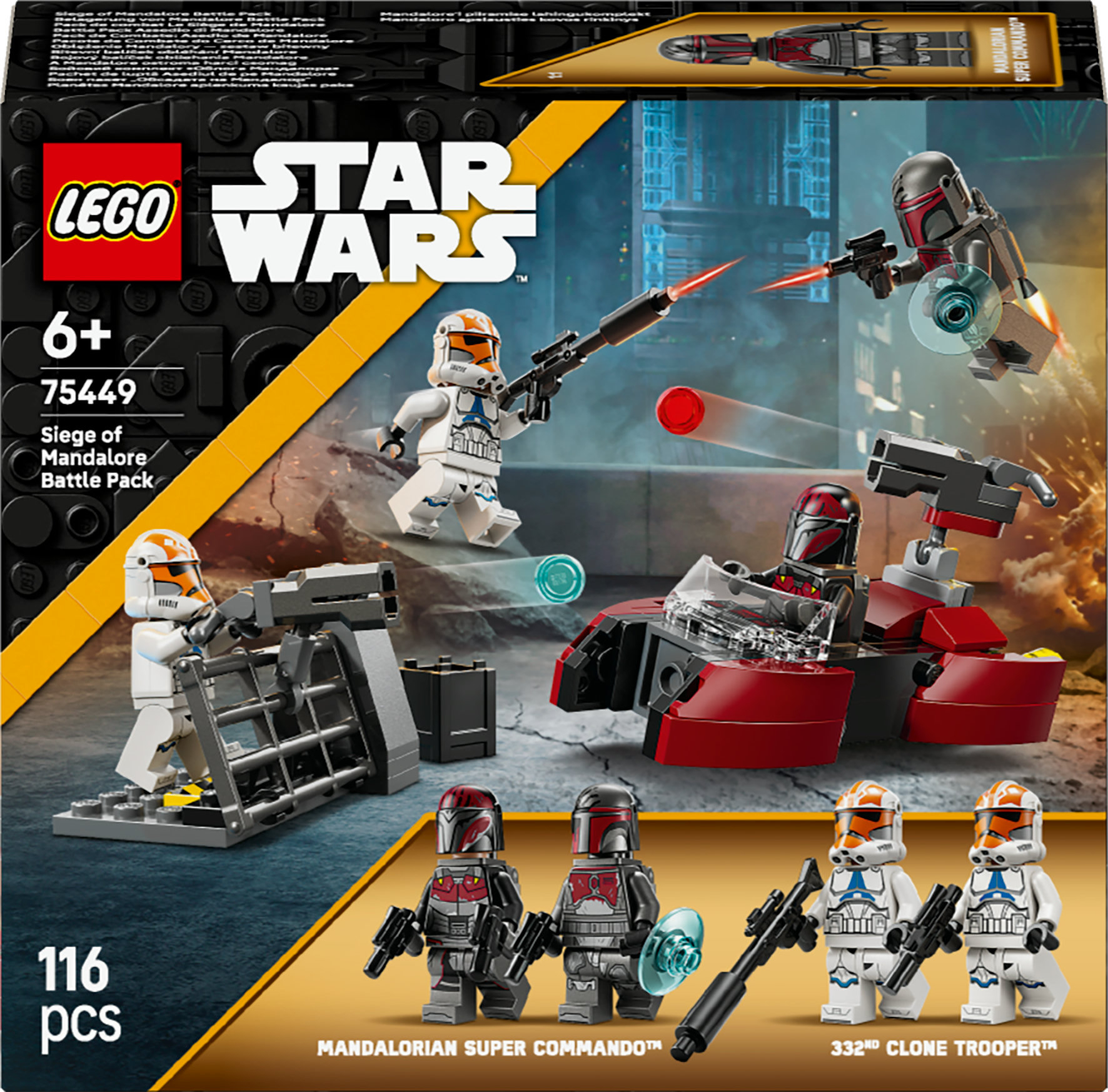 Lego Star Wars 75449 Beleg van Mandalore Battle Pack