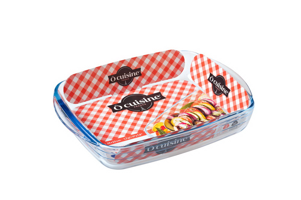 O Cuisine Ovenschaal 28x20 cm - Glas - 1.6l