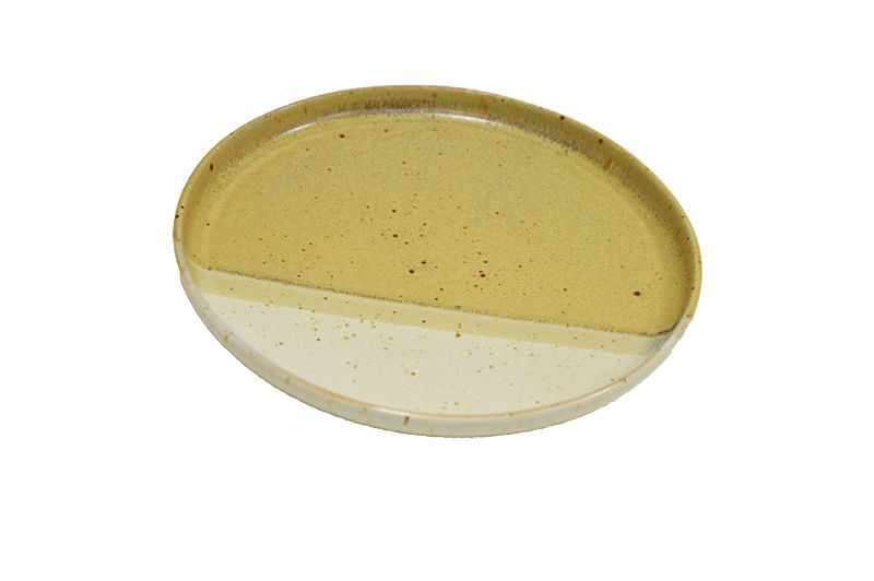 Animal Boulevard Design Ceramix Voerbak Keramisch 100 ml Diameter 15 cm Geel