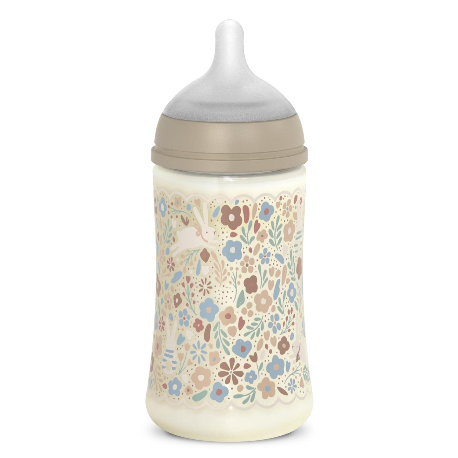 Suavinex Zuigfles Sx Pro Wonderland 270 ml - Zuigspeen medium - Liberty Beige