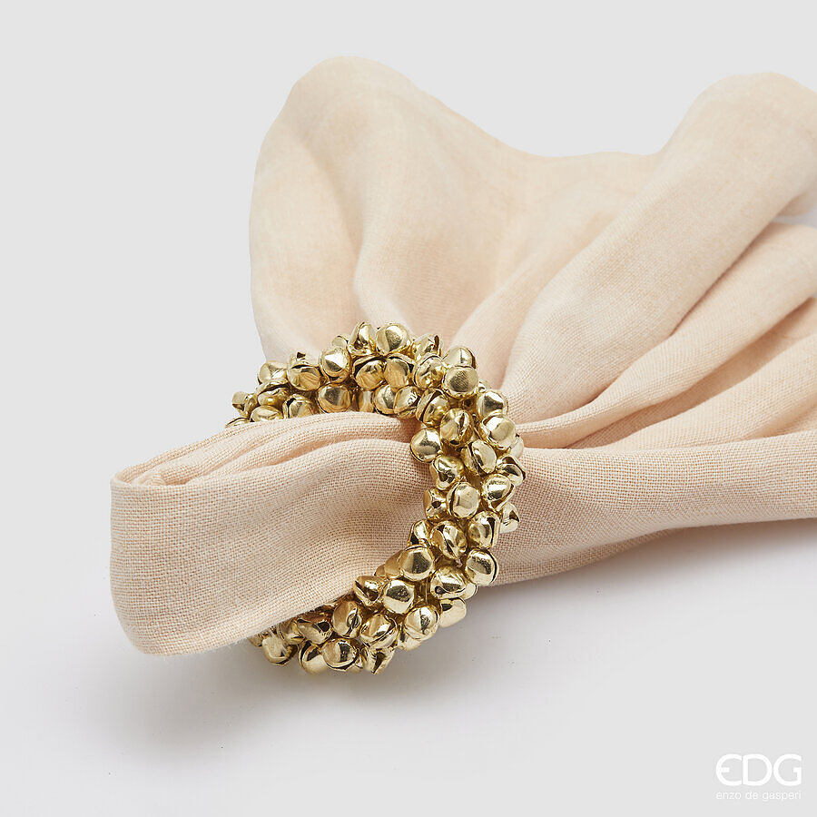 EDG Servetring Campanelli Gold 8cm