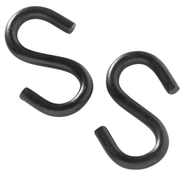 MACK 2 Open S-Haken 4,0 x 35 mm Zwart