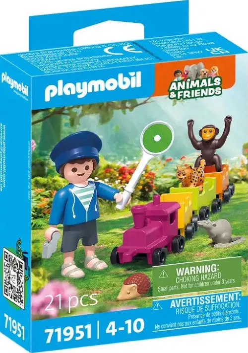 Playmobil Animals & Friends 71951 Kleine locomotieftocht