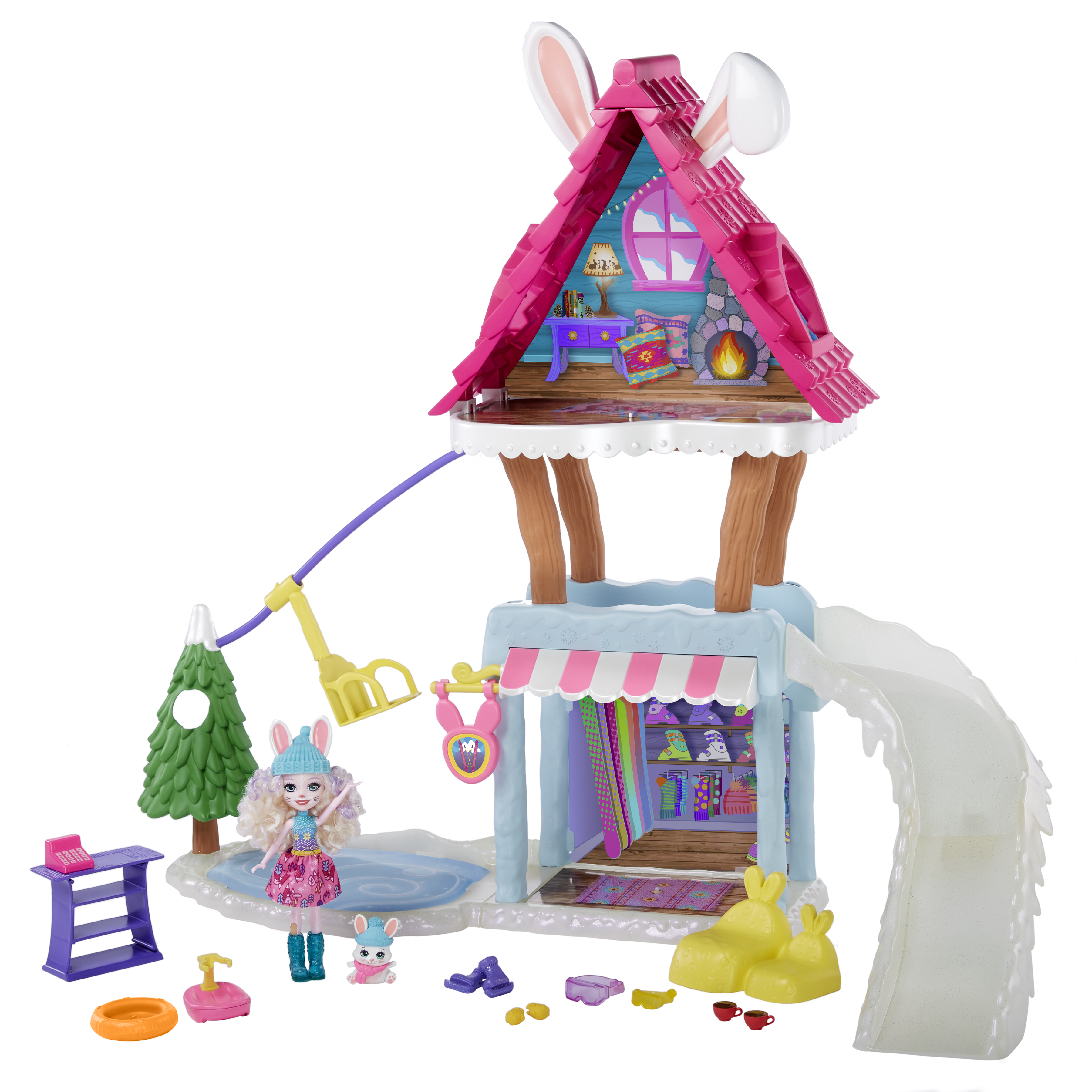 Enchantimals Ski Chalet Speelset