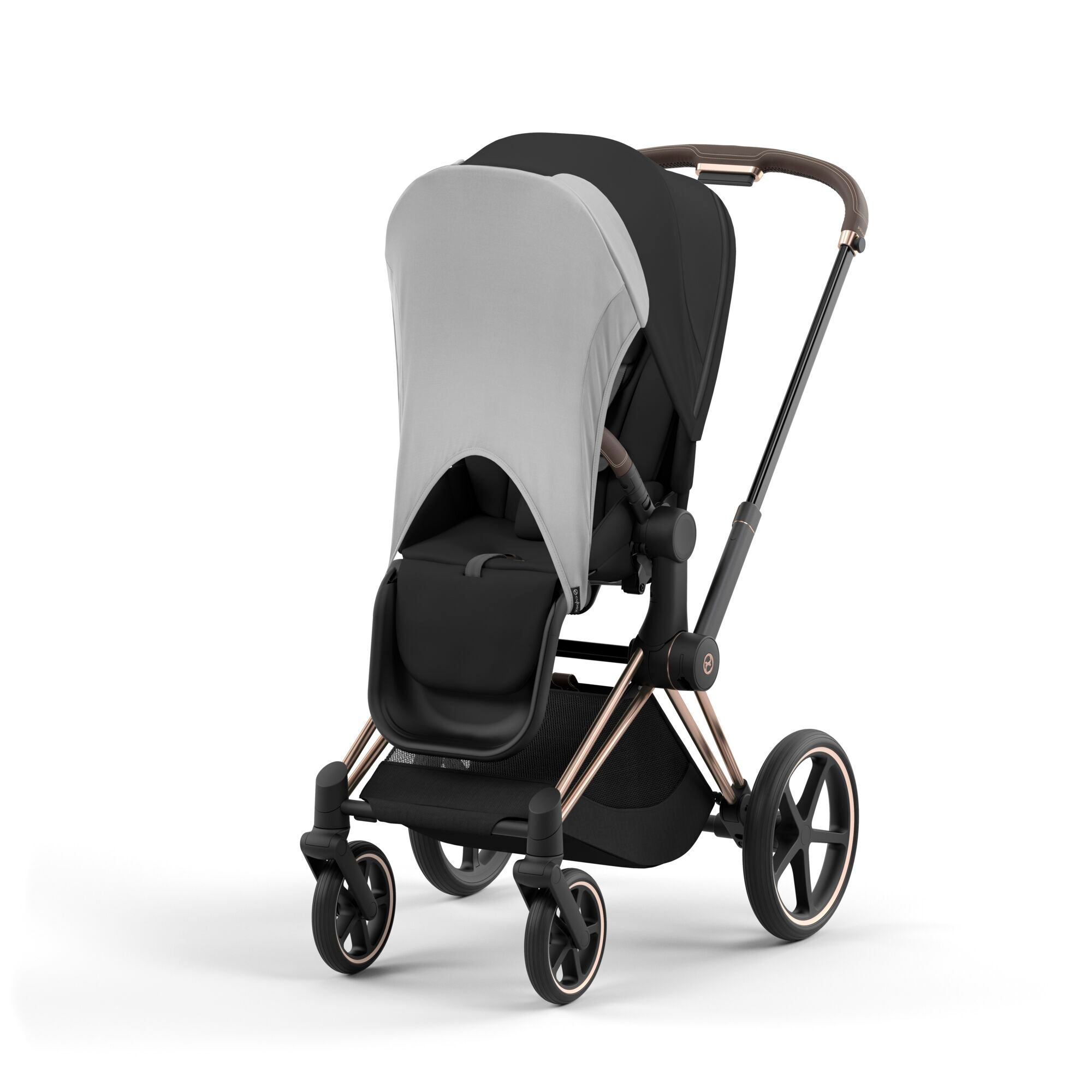 Cybex Zonnekap Light Grey voor Wandelwagen Priam-Mios-Coya