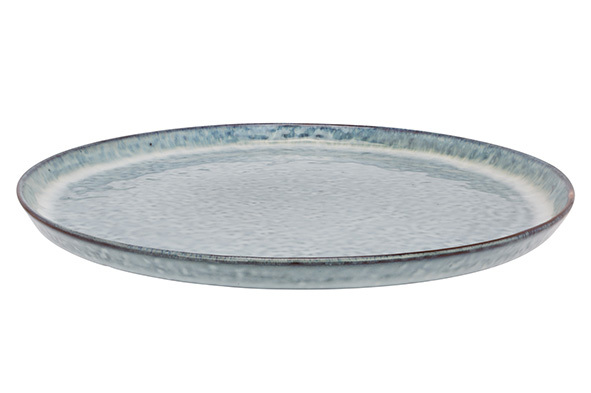 Plat à Grill En Fonte Cosy & Trendy Fontestic - Diamètre 28 Cm, Intérieur émaillé Blanc, Vert Héron - 7