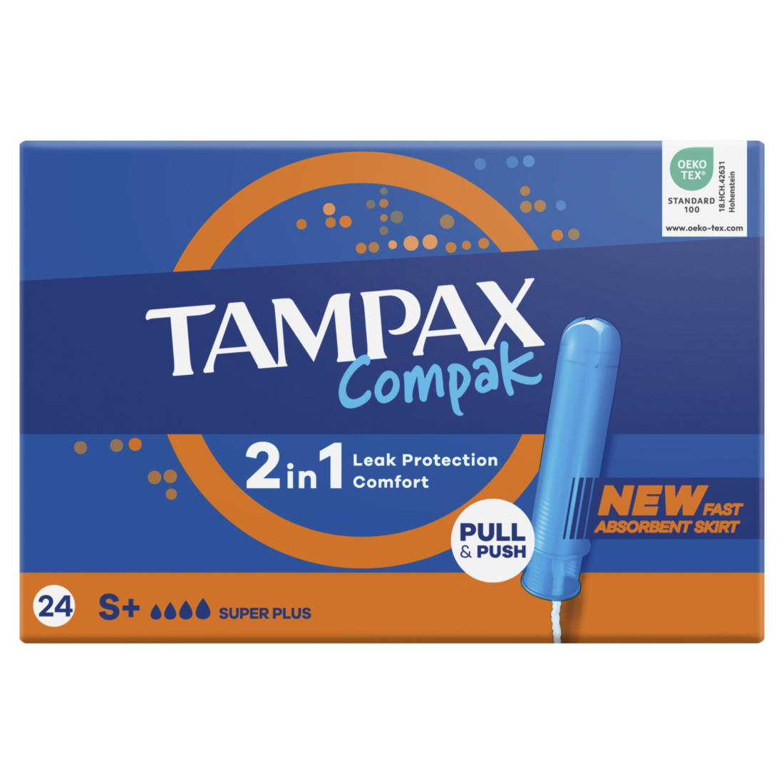 Tampax Tampon Compak Super Plus 24 stuks
