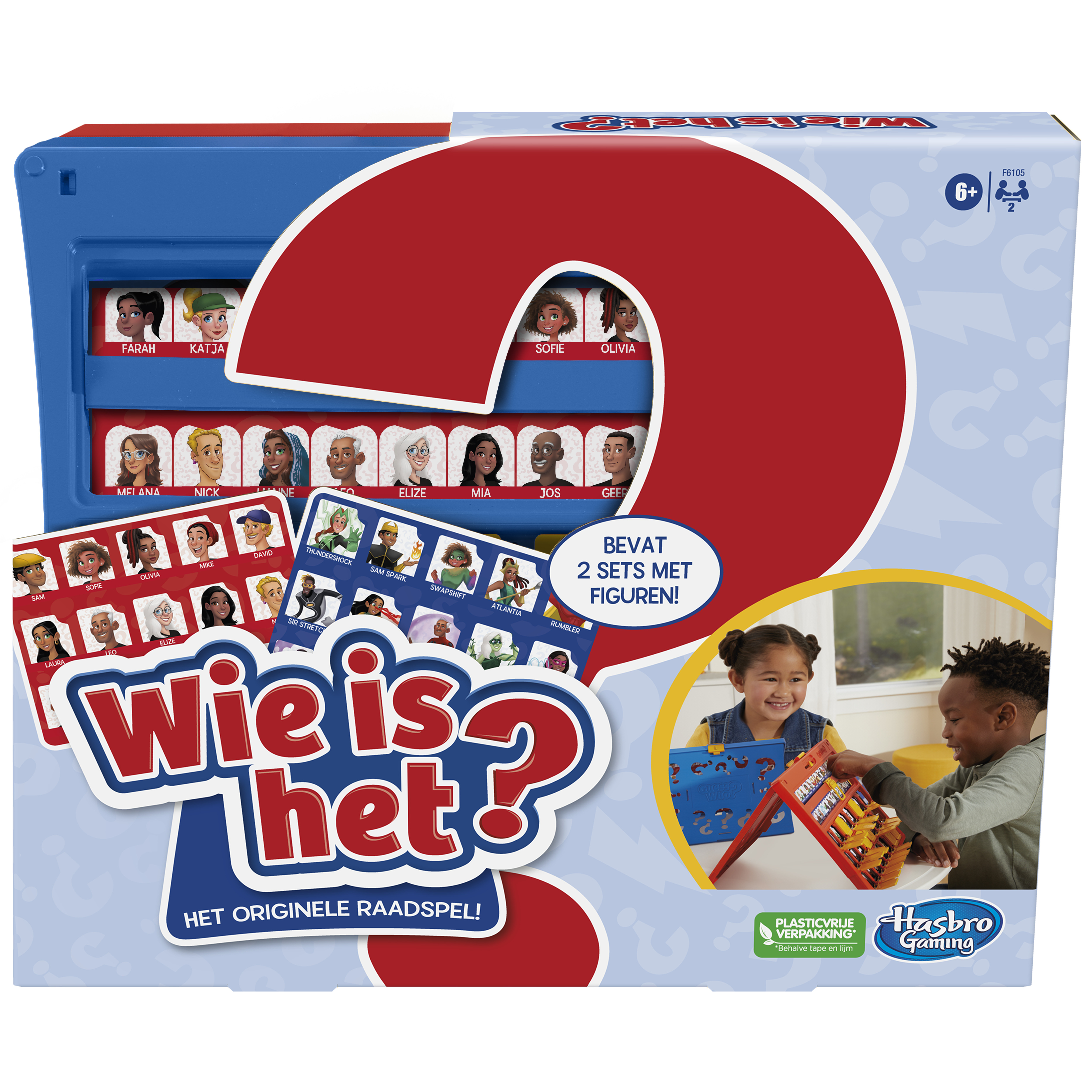 Wie is Het? Nieuwe versie met 2 sets figuren