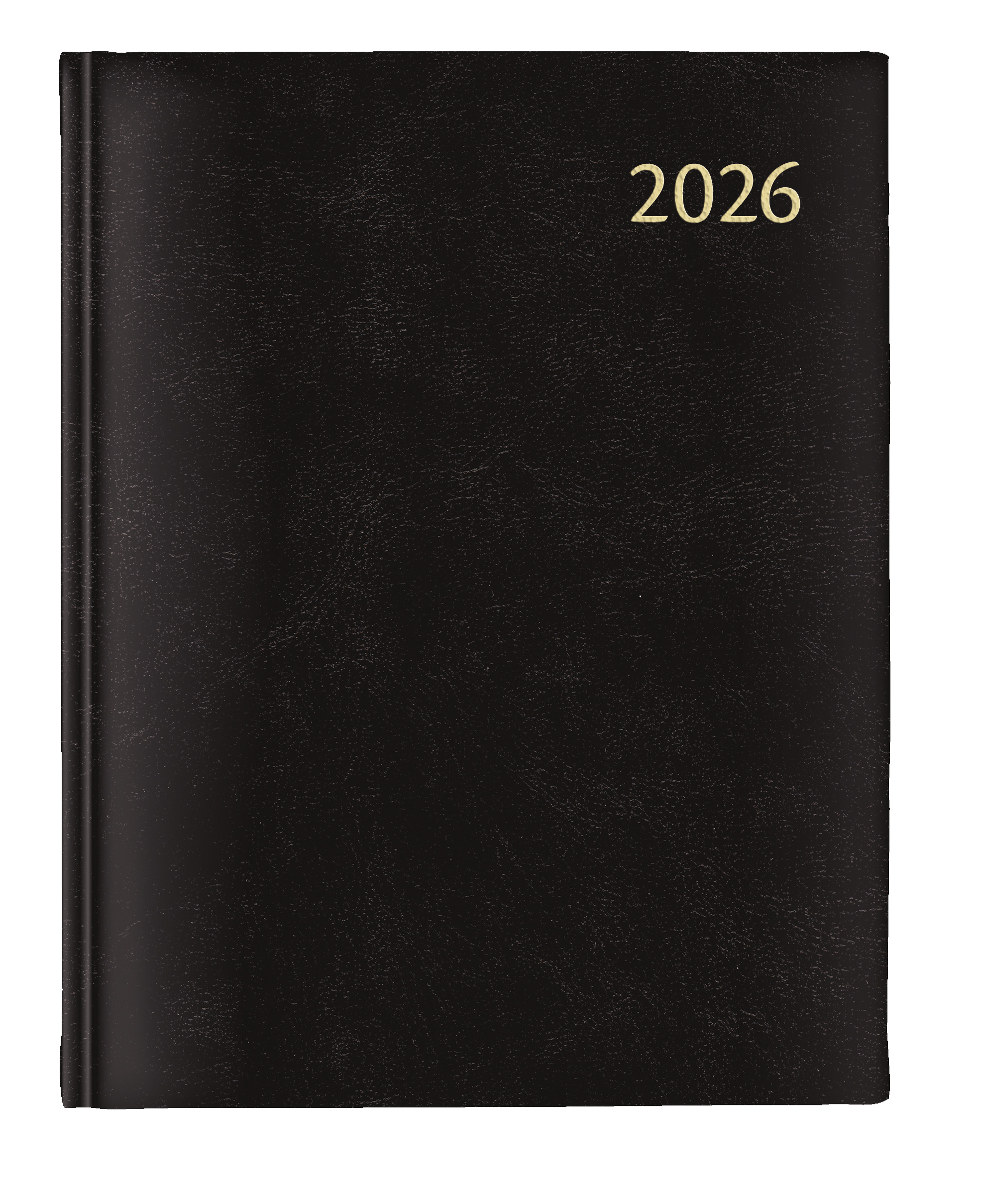 Aurora Agenda 2026 Largo DeLuxe Vican 1dag/pag Zwart 16.5x21 cm