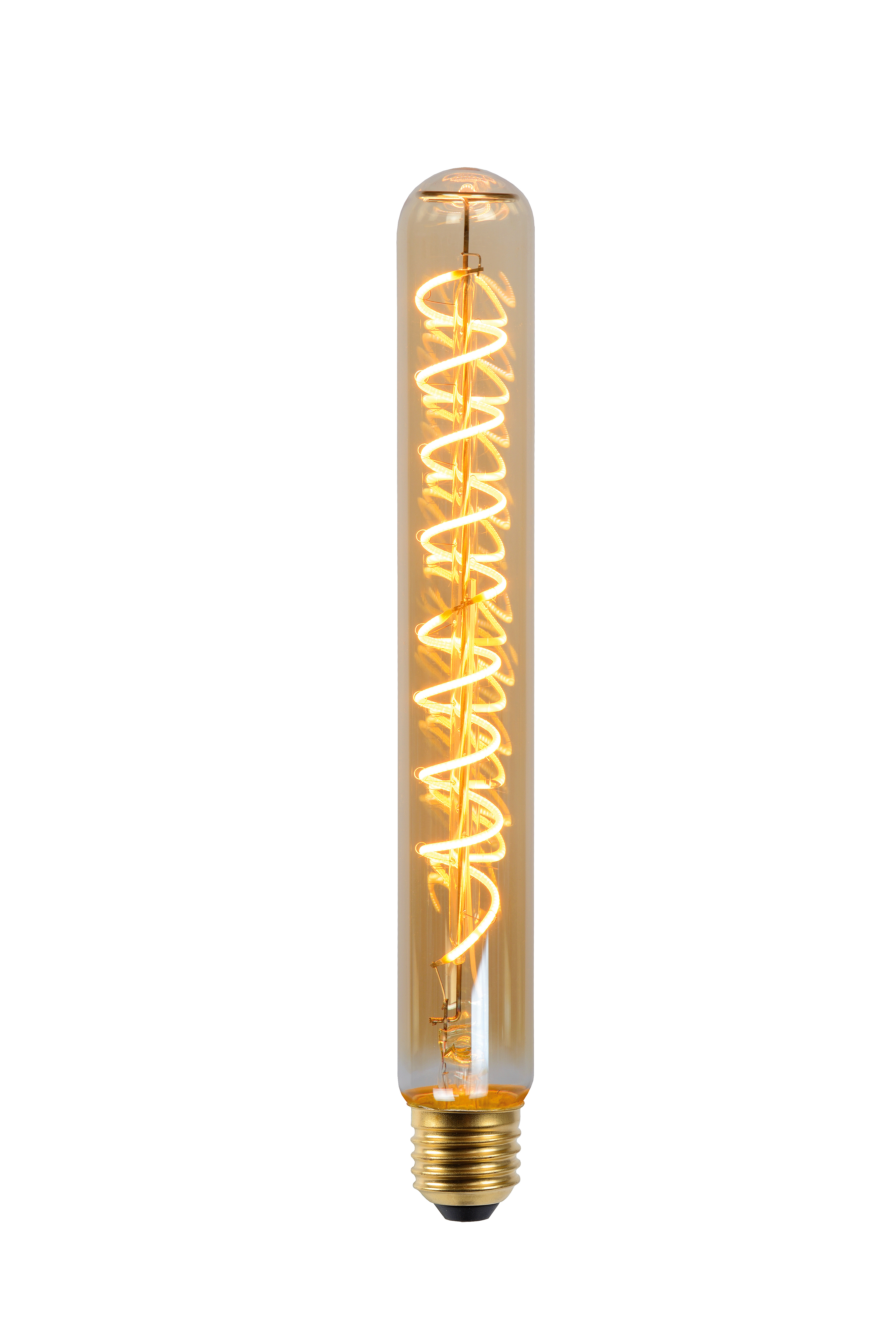 Lucide LED Buislamp T32 E27 4.9W 380lm 2200K Amber Dimbaar
