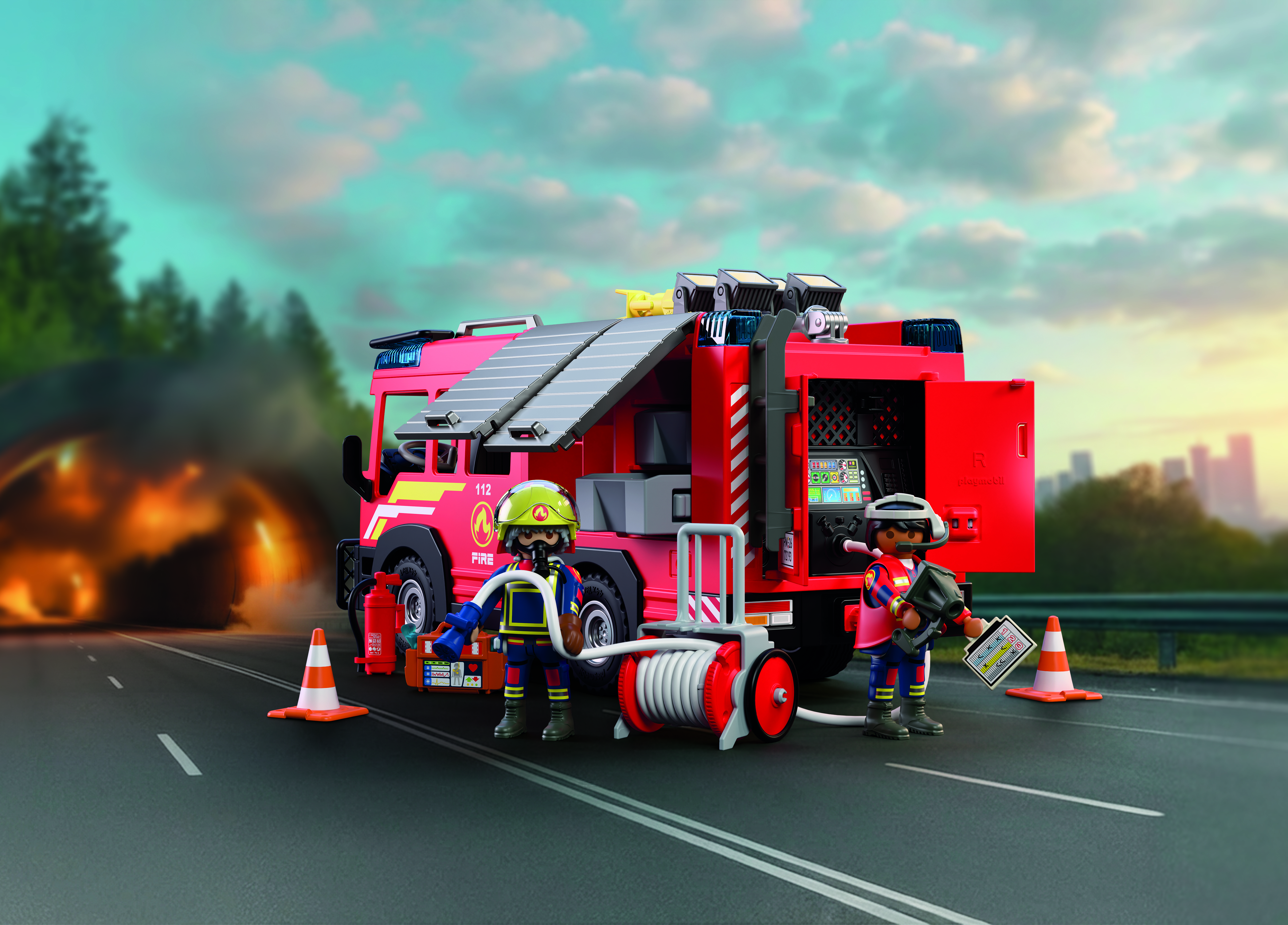 Playmobil City Action 72193 Brandweerwagen