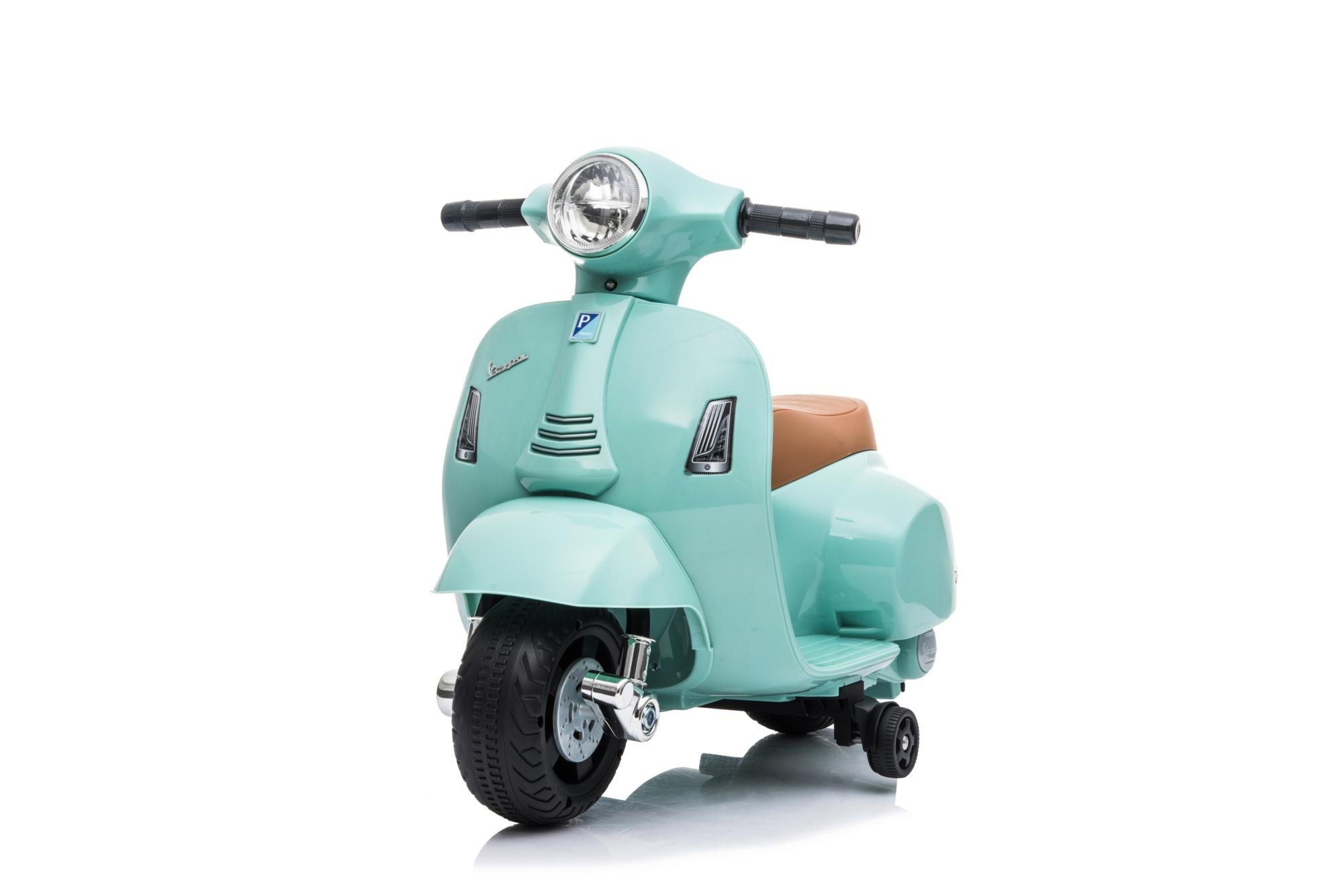 Vespa Scooter 7.2 Volt, 2.5 Ah, met licht en muziek