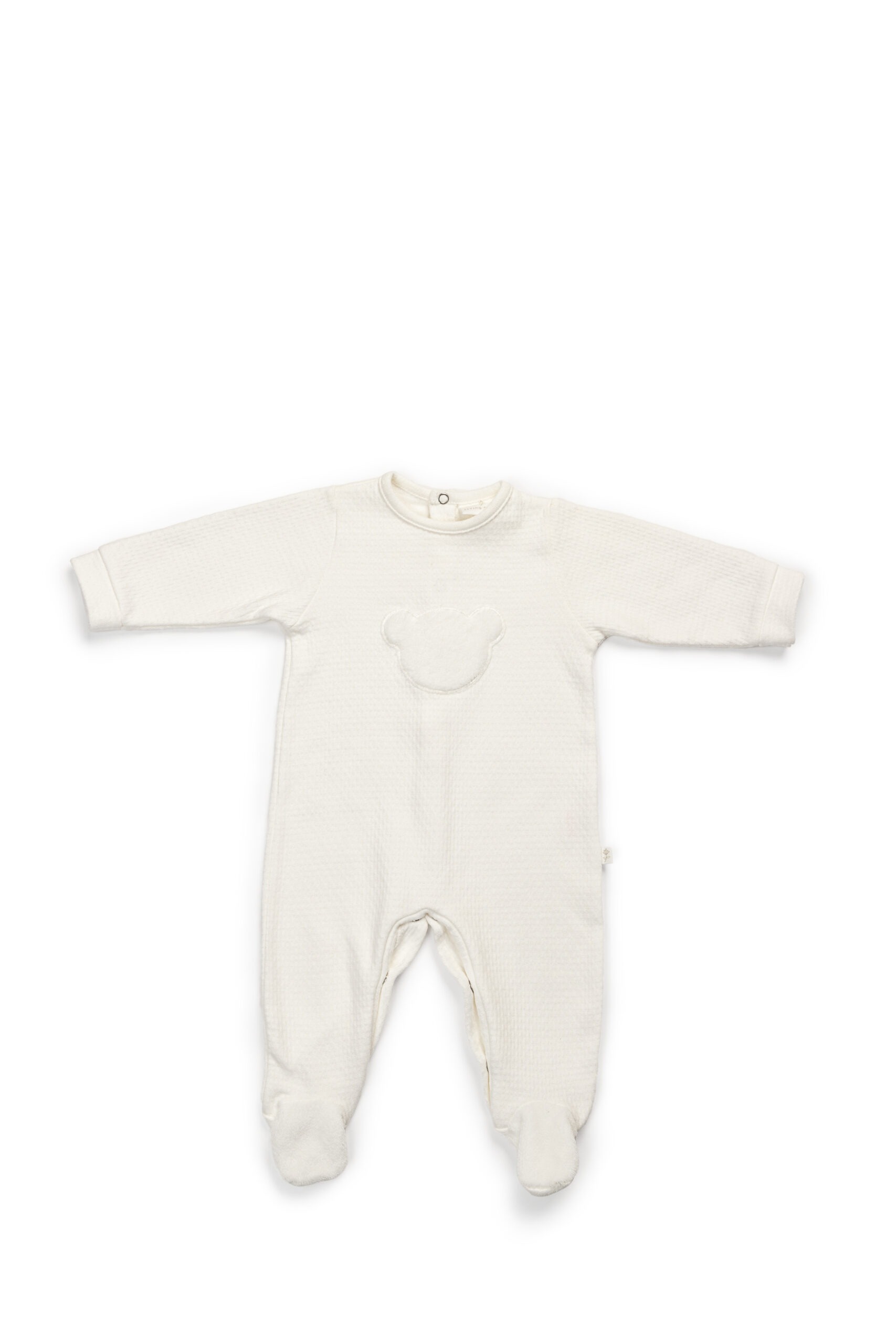 Living Nature Pyjama Bobbi Teddy Beer Ecru