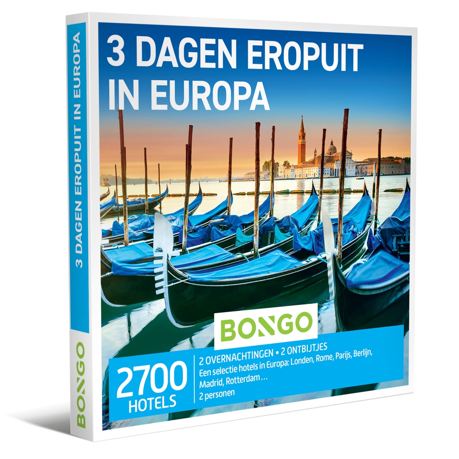Bongo 3 Dagen Eropuit in Europa - Stays
