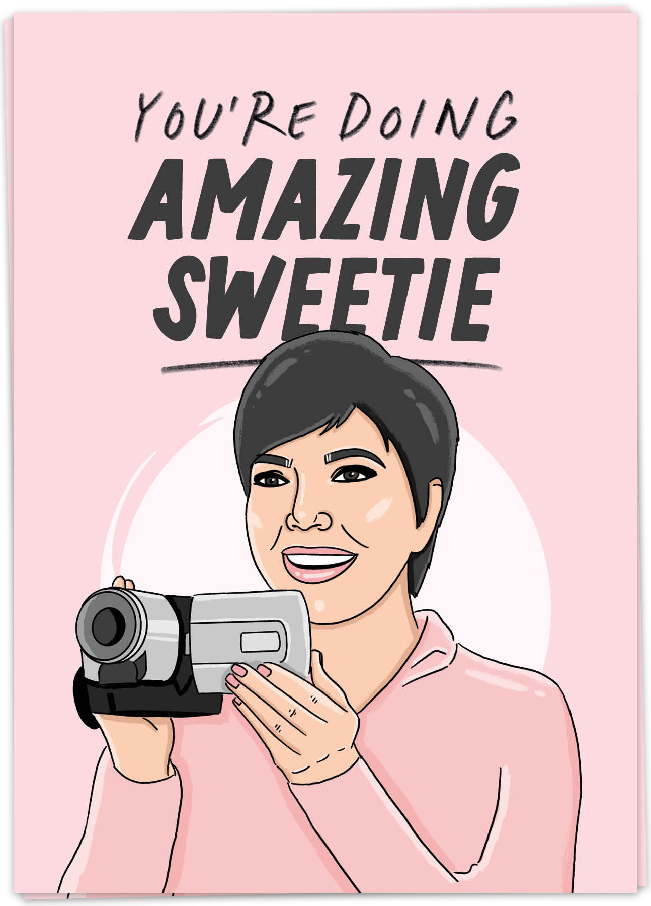 Kaart Blanche Wenskaart Amazing Sweetie
