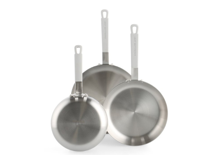 Dagelijkse Kost Bakpannenset Proline 3-Ply 20/24/28cm - 3-laags RVS - alle Vuren