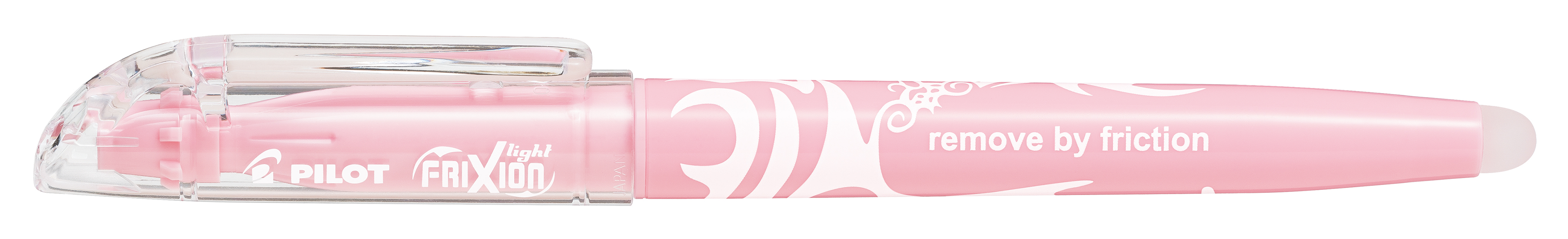 Pilot FriXion Light Natural Overlijner Koraal Roze - 4 mm - Uitwisbaar