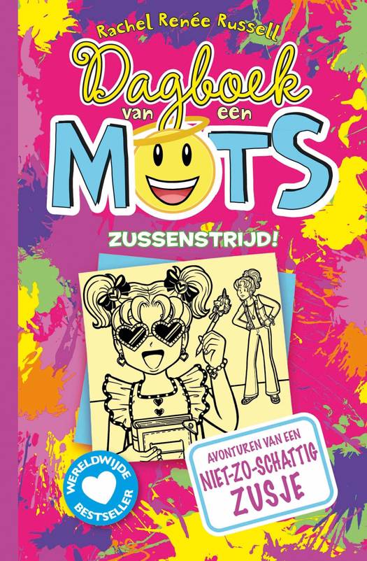 Zussenstrijd !- Dagboek van een Muts 16 - R.R. Russell 10+