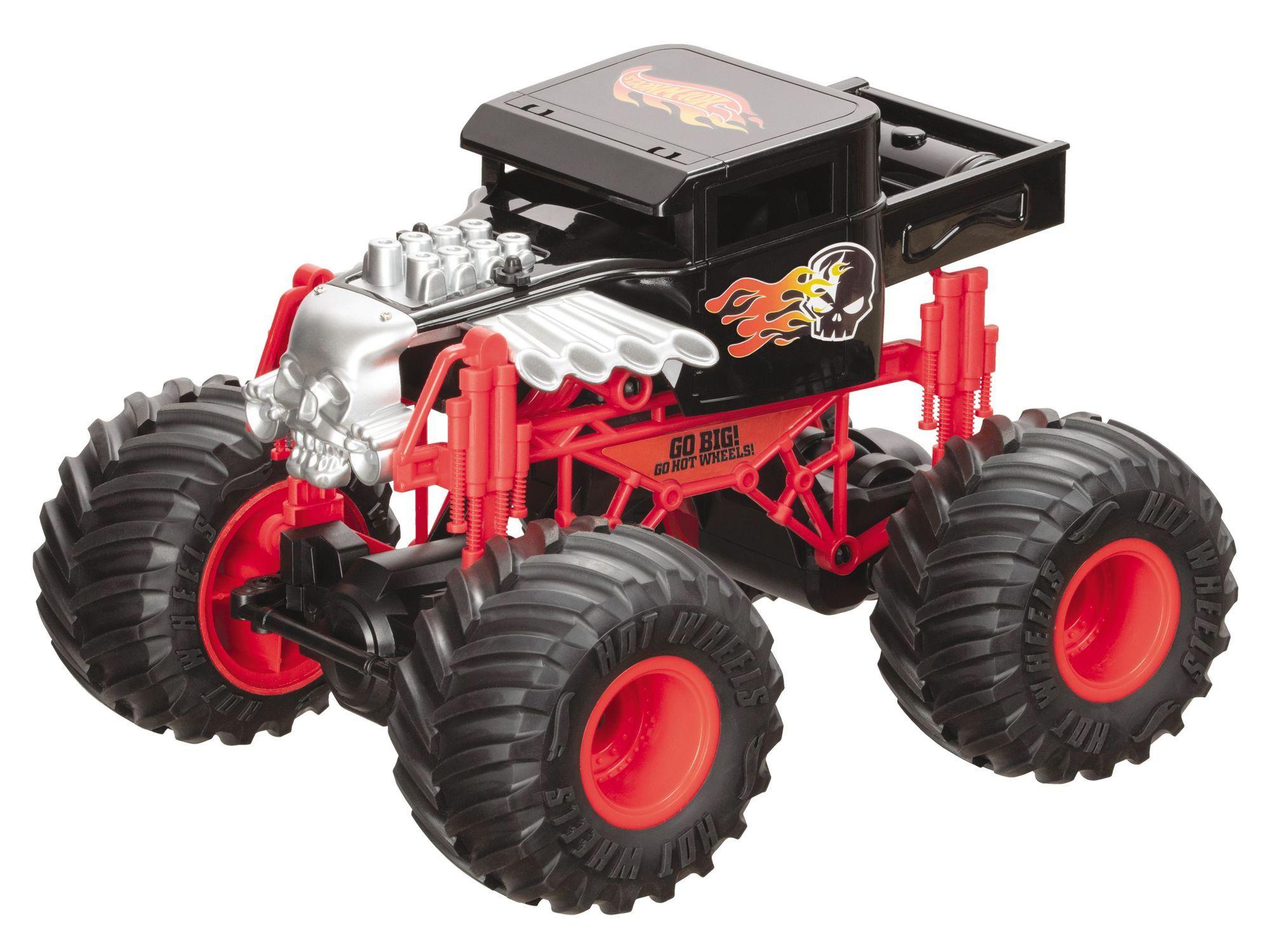 Hot Wheels Monster Truck Bone Shaker R/C, 2.4 Ghz, F/F, USB Laden, 7.4 Volt