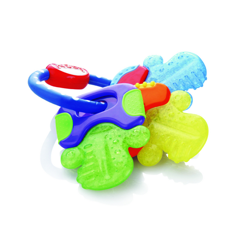 Nuby Bijtsleutels met Ice-Gel en Hard-Soft Oppervlakten