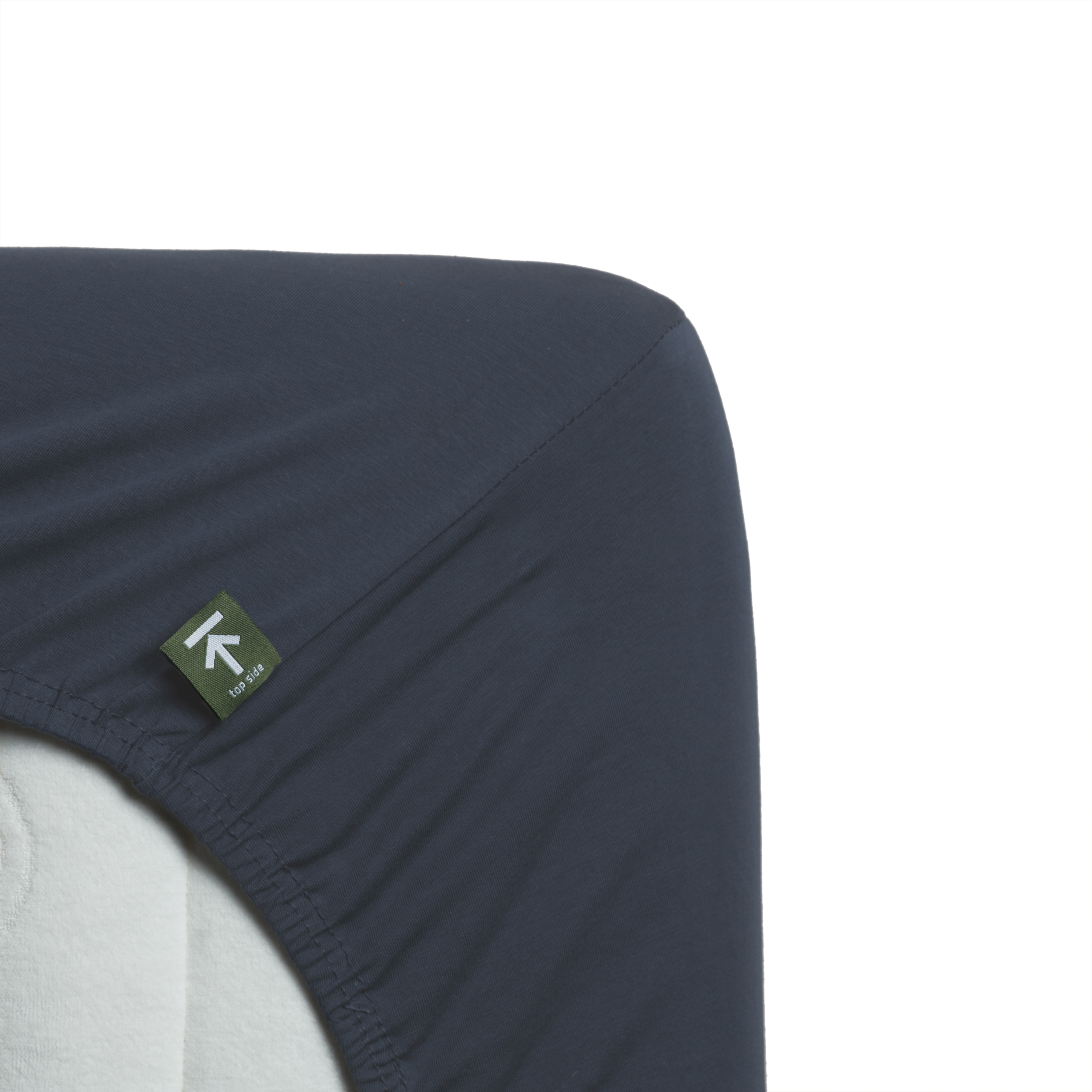 Beddinghouse Hoeslaken Jersey Navy Blauw 180x200/220 cm Katoen