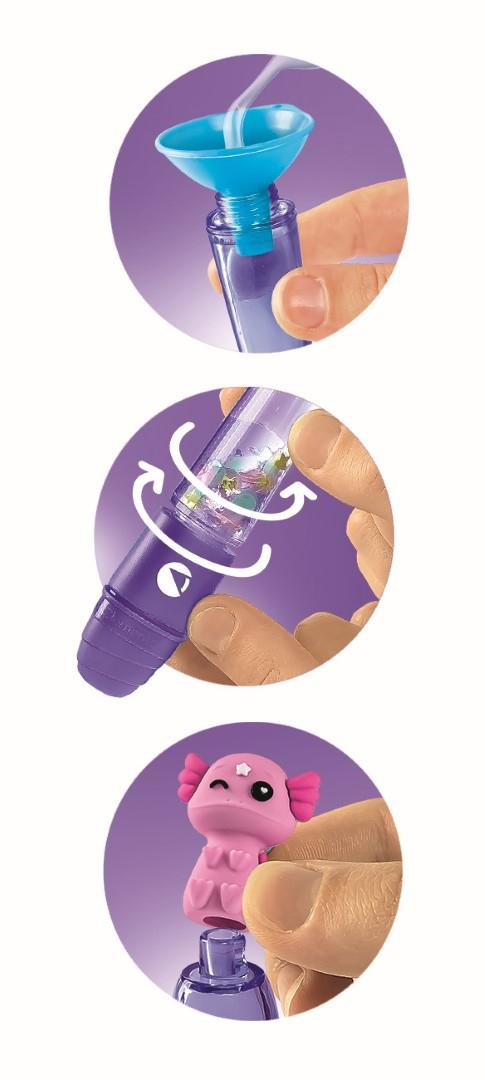 Clementoni Idea, maak je eigen Markeerstiften, Trendy Dieren, 2 pack