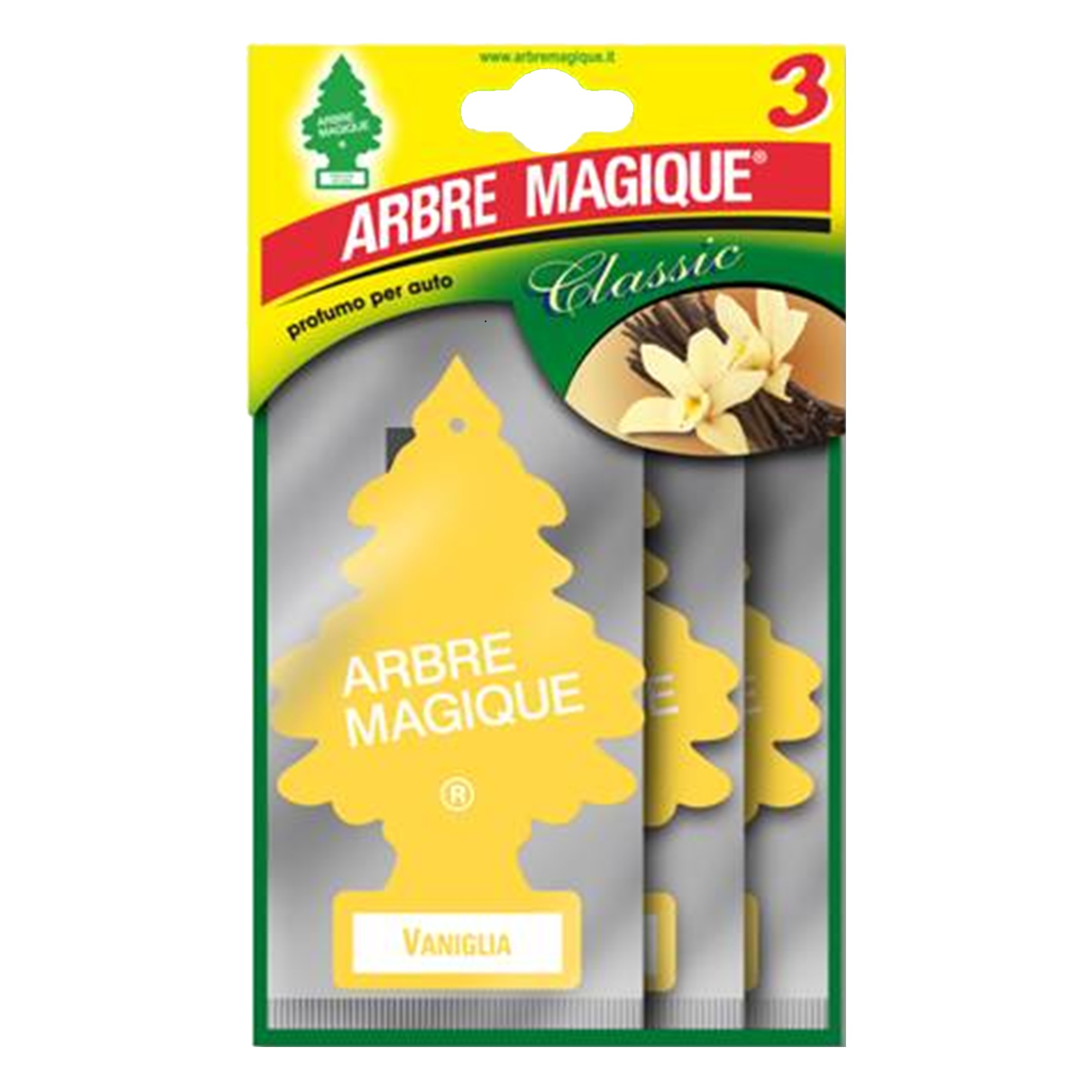Arbre magique, wonderboom, trio vanille 7 weken lang natuurlijke frisheid