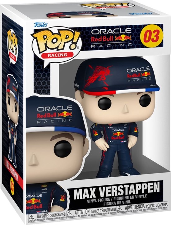 Funko Pop! Racing - Red Bull Racing: Max Verstappen 03