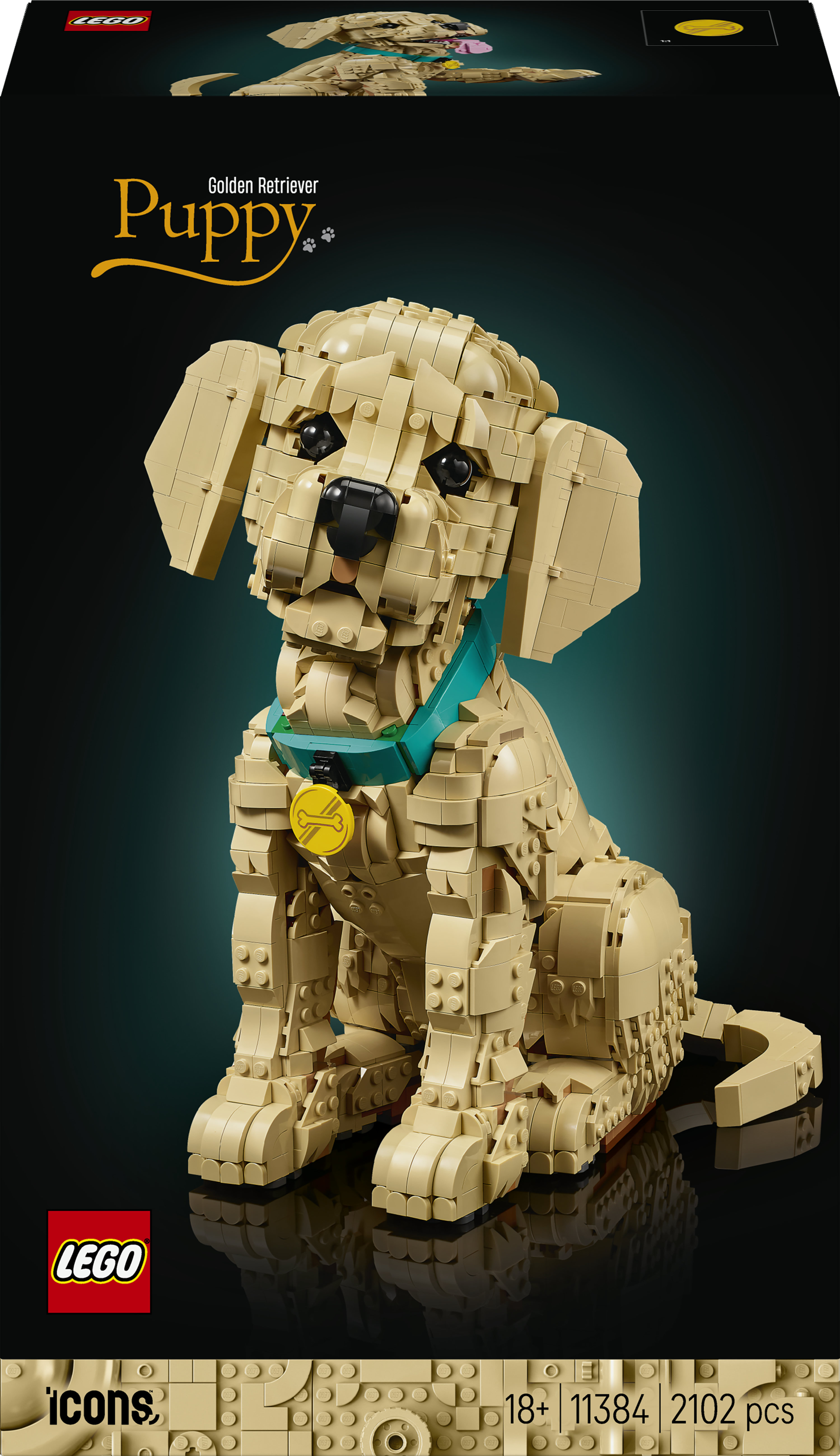 Lego Icons 11384 Golden Retriever Puppy