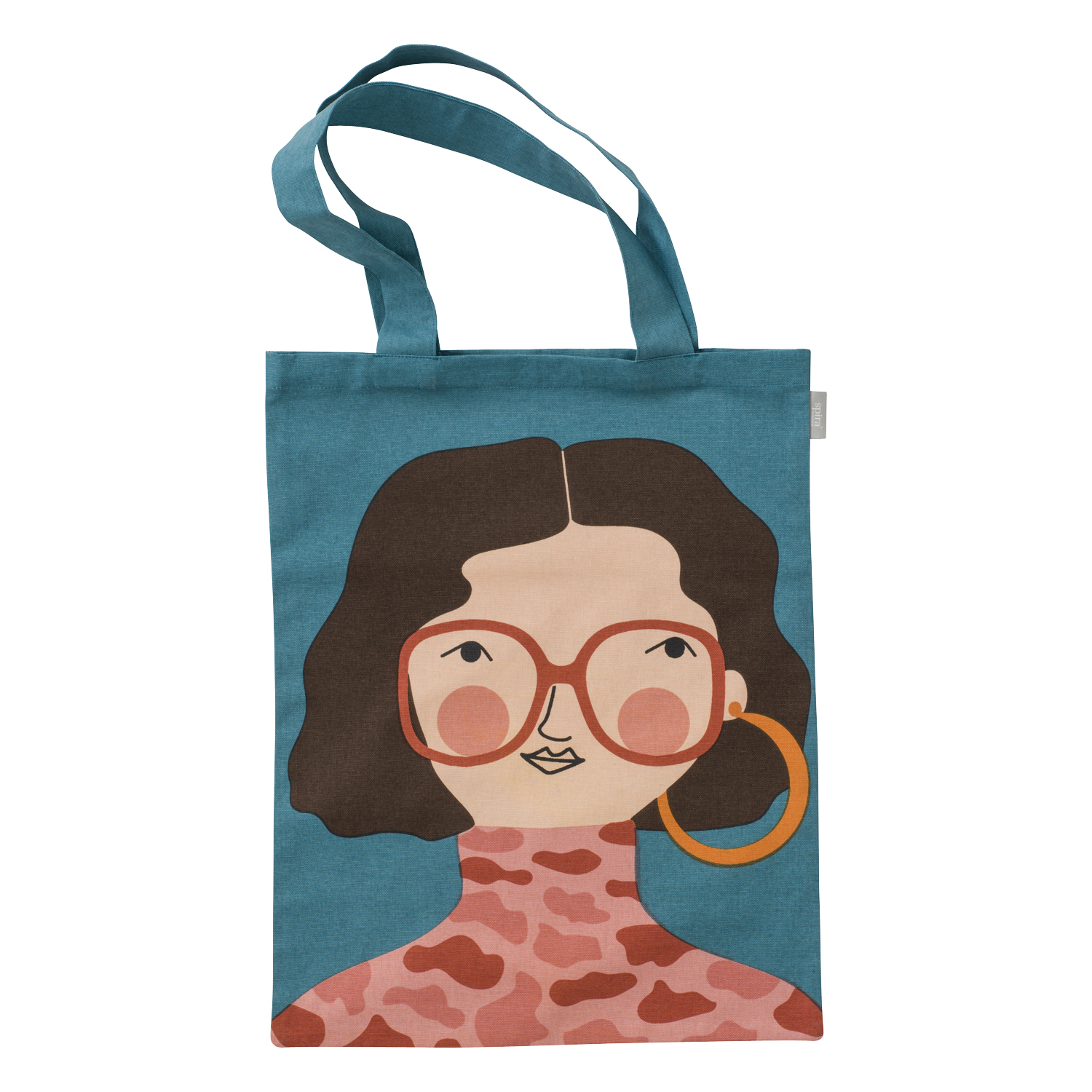 Spira of Sweden Tote Bag Kompisar Hedda 37x47 cm - Katoen