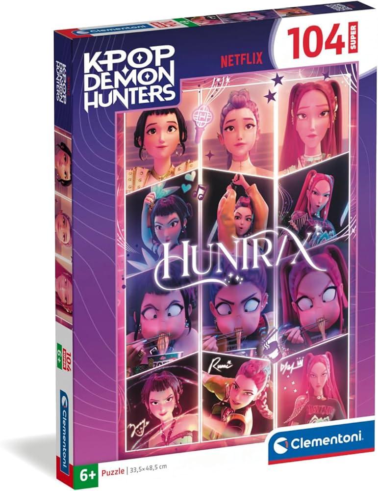 Clementoni Puzzel KPop Demon Hunters 2 - 104 Stuks Super