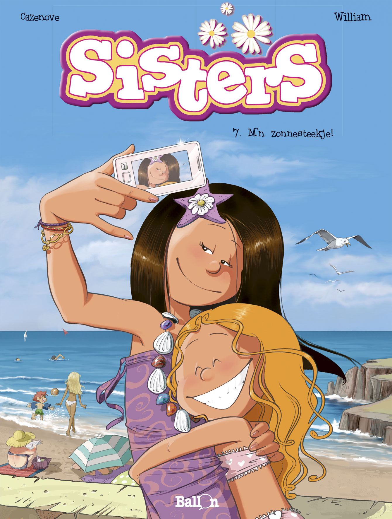 Stripverhaal Sisters 7 M'n Zonnesteekje!