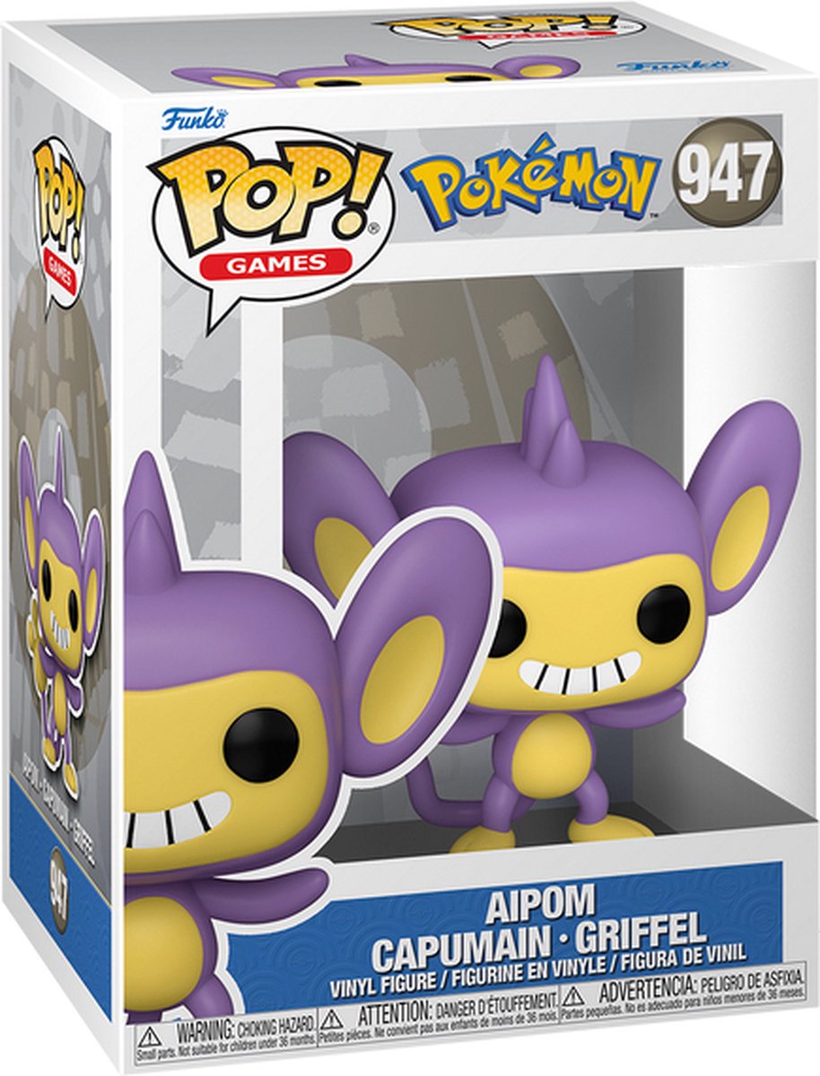 Funko Pop! Games - Pokémon: Aipom 947 Funko Pop! Games - Pokémon: Aipom 947