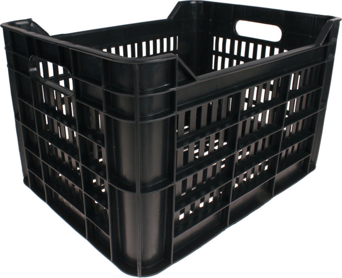 Willex Fietskrat Zwart 30l