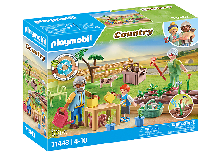 Playmobil Country 71443 Idyllische moestuin bij de grootouders