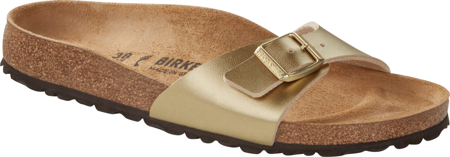 Birkenstock Slipper Dames Madrid Gold MAAT 36