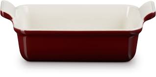 Le Creuset Ovenschaal Heritage Garnet 32x24 cm - Aardewerk - 3.1l