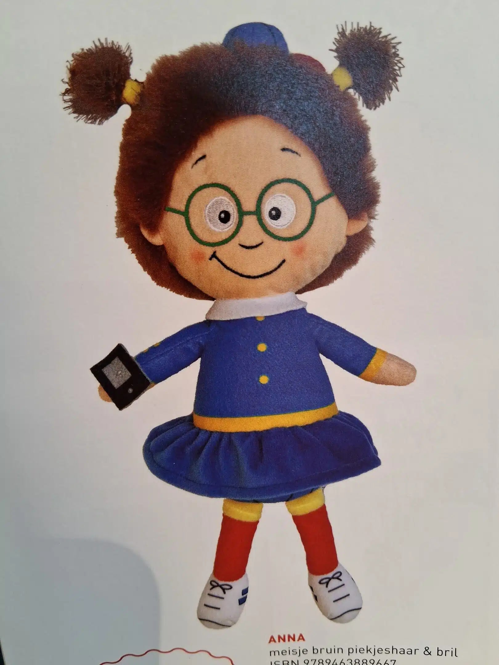 De Spiekpietjes Pop Meisje met Bril Anna