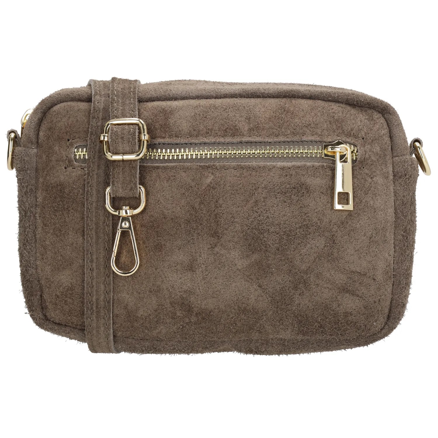 Charm London Crossbody Elisa 13x19.5x5 cm - Taupe - Leder