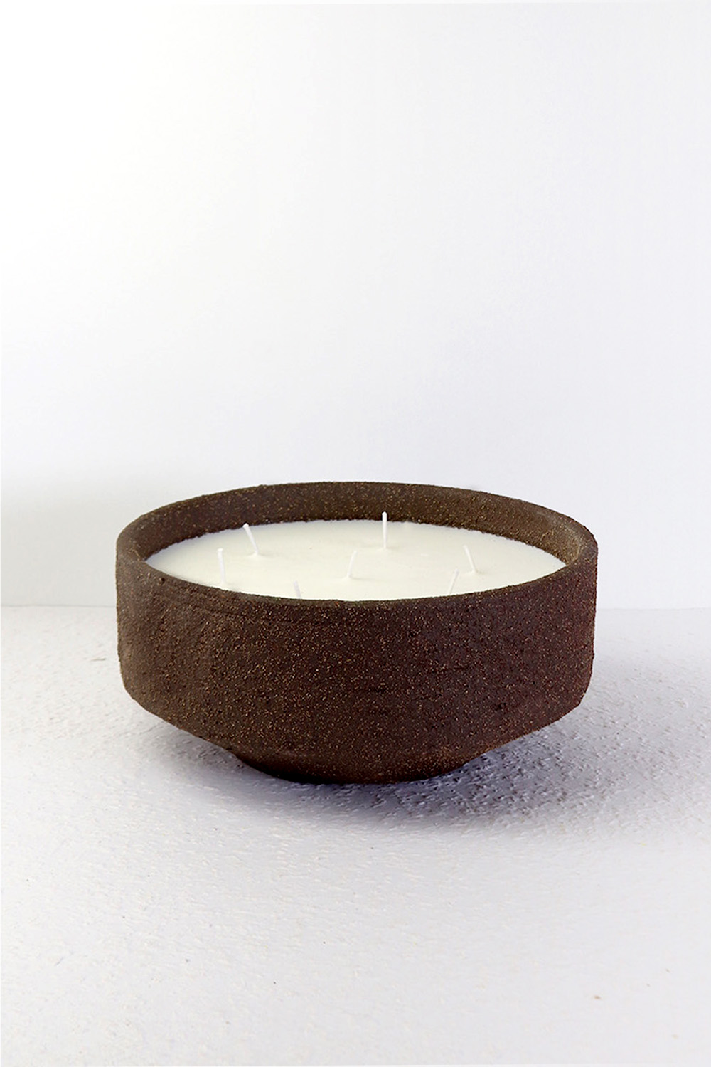 Bellume Geurkaars Barro Charcoal 1100g - Cedrus Libani - 21.5x10 cm - 65 Branduren - 7 Wieken