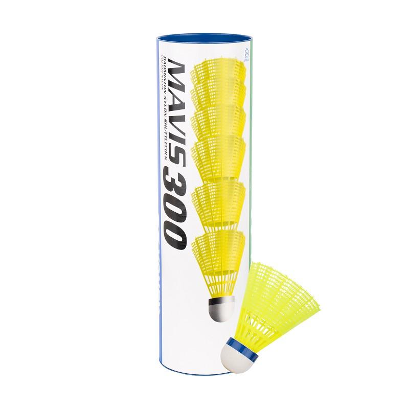 Yonex Koker Badminton Shuttles Nylon Mavis 300 - Middle -Yellow