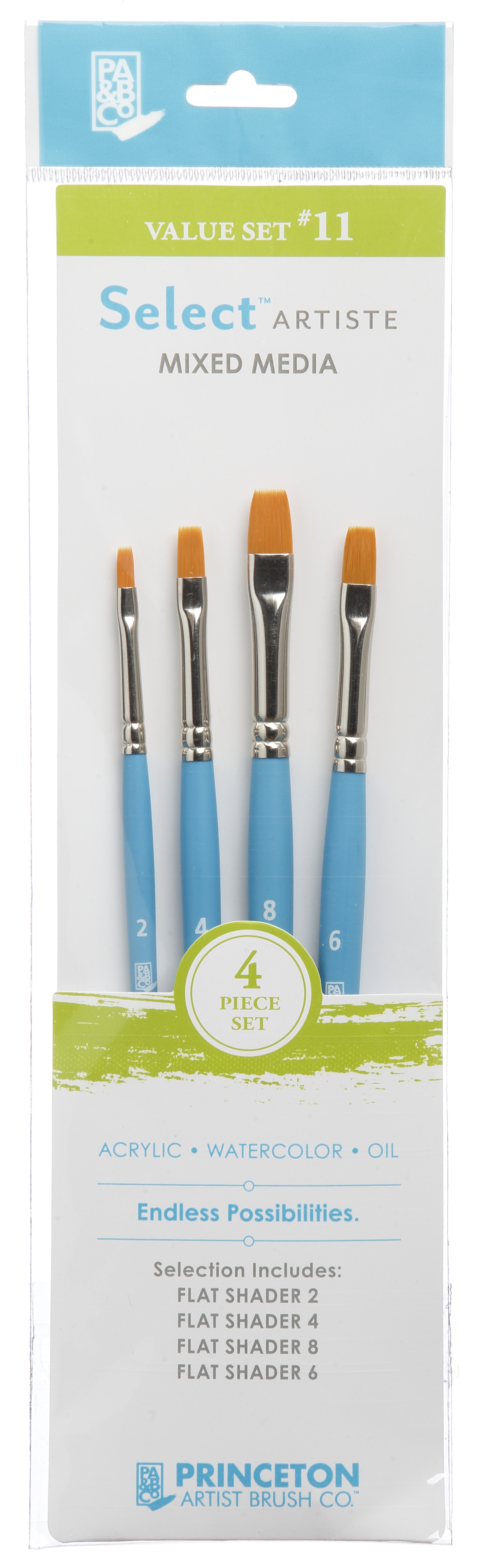 Princeton Penselen Select Value Set 11 4 stuks