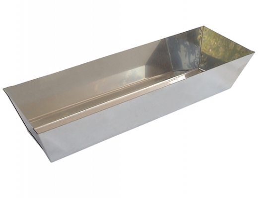 Pariere Pleisterbak Inox 36x12 cm