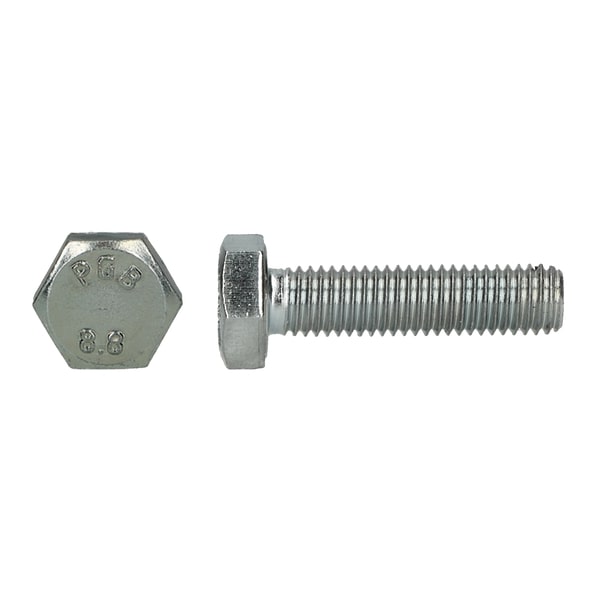 Zeskanttapbout 8.8 Din 933 M 8x60 Zn 200 Stuks