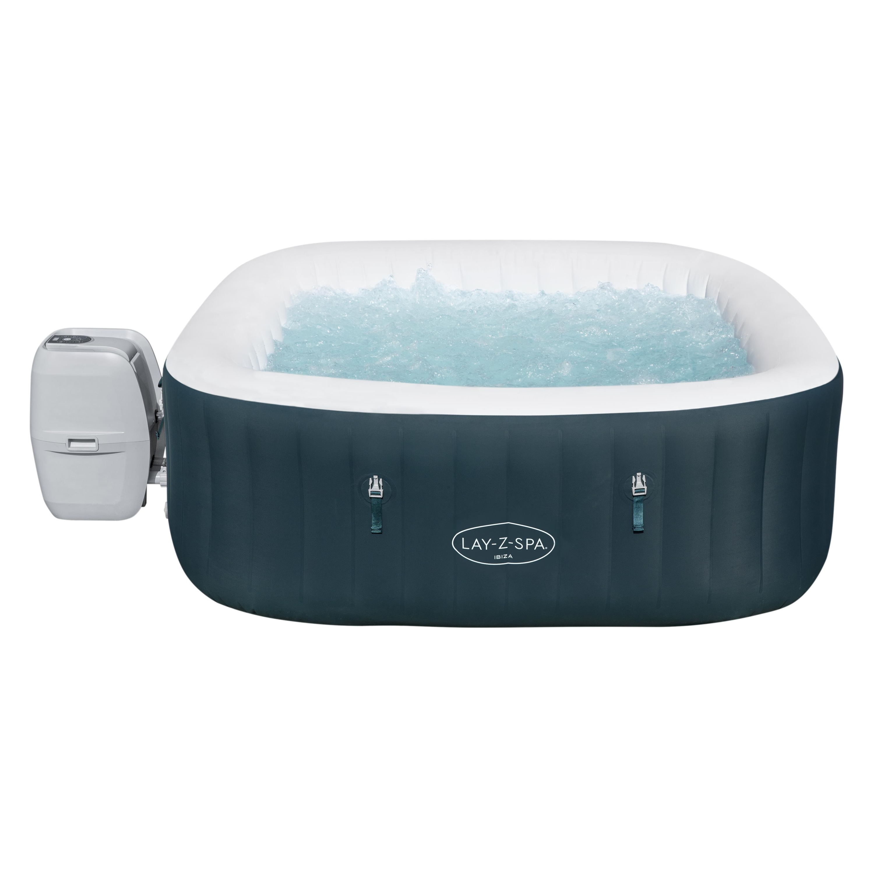 Lay-Z-Spa Ibiza EnergySense Airjet Dark Green Jacuzzi voor 6 Personen