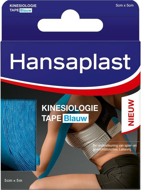 Hansaplast Sport Tape Kinesiologie Blauw