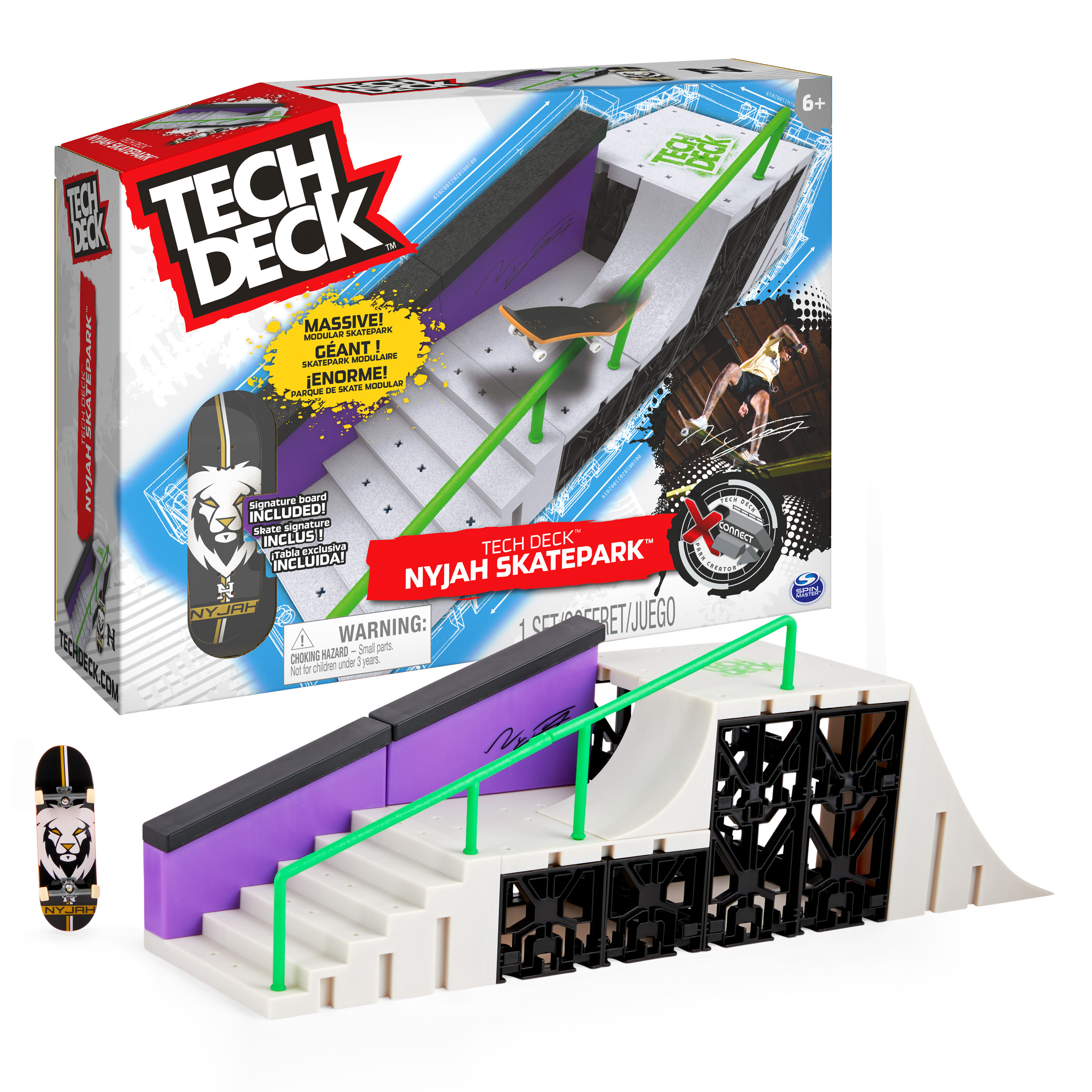 Tech Deck X-Connect Park Creator - Nyjah Houston Skatepark (Large)