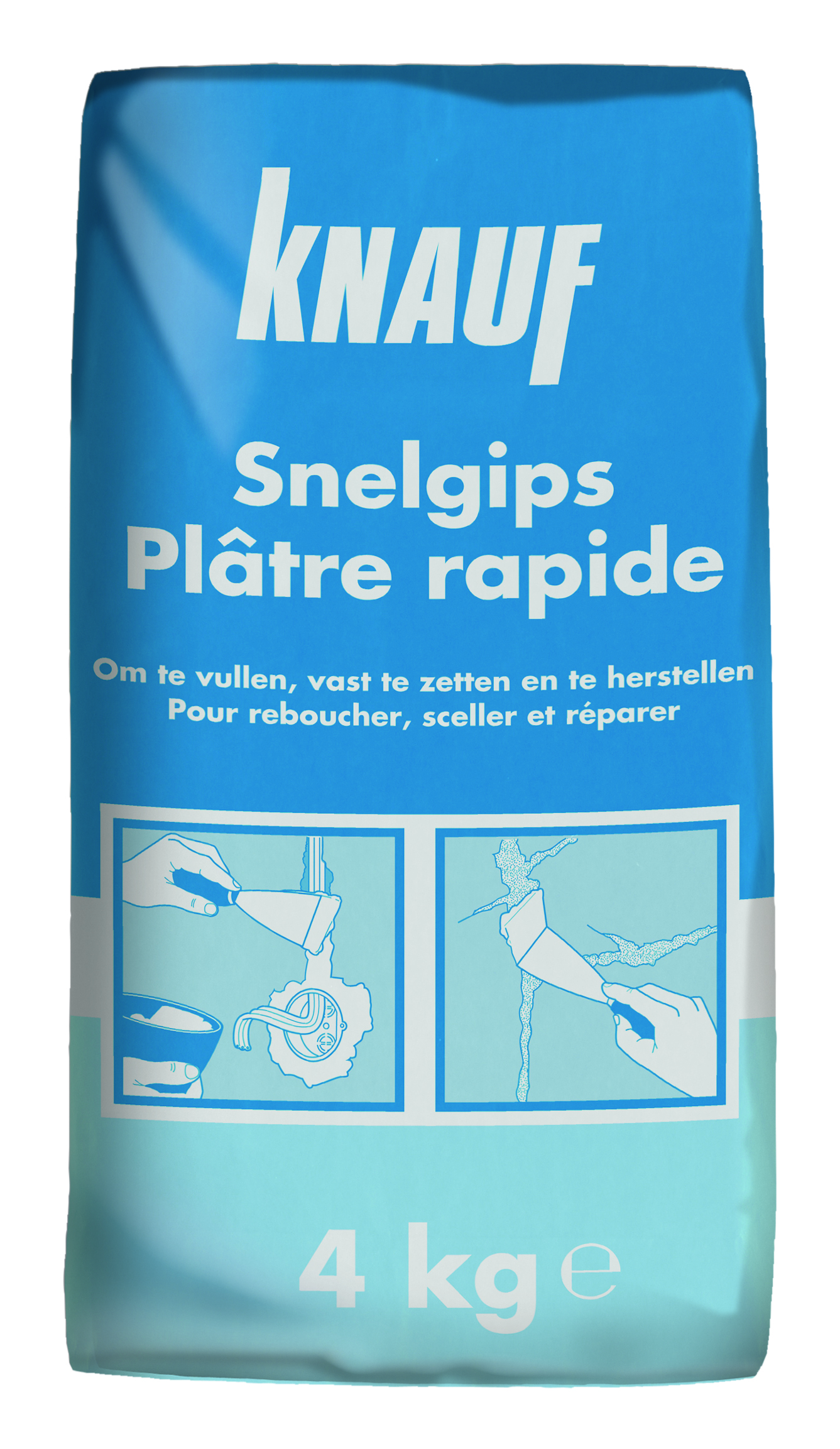 Knauf Snelgips 4 kg
