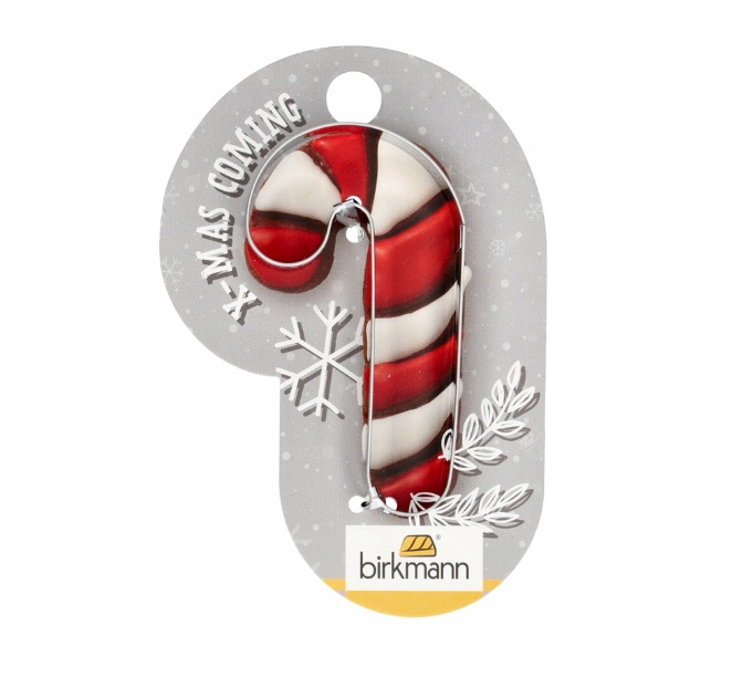 Birkmann Uitsteekvorm Kerst 7cm - RVS - Zuurstok