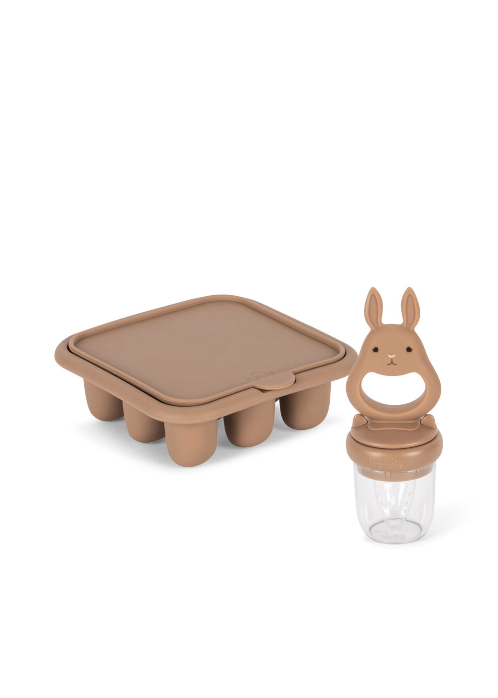 Konges Slojd Baby Fruit Feeder set Blush